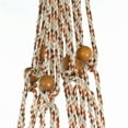 thumbnail image 4 of Craft County Macrame Plant Hanger Kits - 100 YDS 4mm Bonnie Cord, 14-Pack of 16mm Round Wood Beads - Instructional Booklet Included - Makes One Custom Color 42-Inch-Long Plant Hanger, 4 of 4