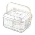thumbnail image 3 of simhoa Ice Chilled Fruit Serving Tray Portable Container for Kitchen Camping Buffet S S, 3 of 8