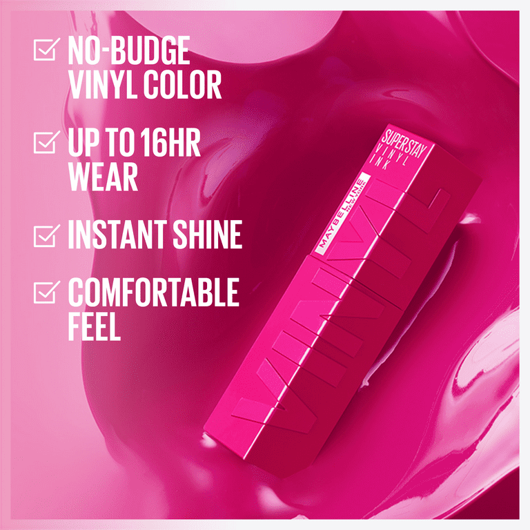 Maybelline Super Stay Vinyl Ink No-Budge Longwear Liquid