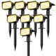 thumbnail image 1 of Focos solares Nipify, paquete de 8, 56 sensores de movimiento LED, impermeables, 1 of 7