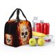 thumbnail image 5 of Disketp Satanic Skull for Insulated Lunch Bag for Women and Men, Perfect for Work, Hiking, Picnic, 5 of 8