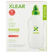 Sinus Rinse Kit with Plastic Bottle & 6 Refill Packets