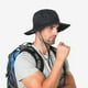 thumbnail image 4 of Sombrero de cubo impermeable para lluvia para mujer, de ala ancha, de verano, UPF50+, sombrero de vaquero para el sol, sombrero de playa flexible suave y plegable para hombre, 4 of 5