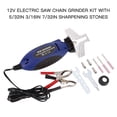 thumbnail image 2 of ChainSaw Chain Sharpener Saw Chain Grinder Kit Electric Filing Sharpener 5/32in 3/16in 7/32in, 2 of 7