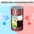 thumbnail image 2 of 20oz Coffee Tumblers Red Christmas Tree and Star Pattern Stainless Steel Vacuum Insulated Travel Tumbler Coffee Cups Mug with Lid and Straw with Cleaning Brush for Cold & Hot Drinks, 2 of 5