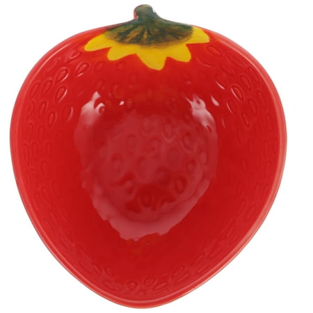 

1pc Cartoon Fruit Design Bowl Food Bowl Ceramic Salad Fruit Bowl Kids Bowl