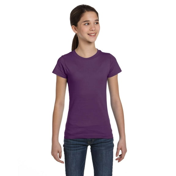 LAT Fine Jersey T-Shirt (2616) Eggplant, XS