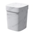 thumbnail image 2 of Luzkey Trash Can, Compost Bin for The Countertop, Garbage Organizer, Garbage Container, Trash Can for Food Waste for Bathroom, Home Office, Laundry Room M, 2 of 8