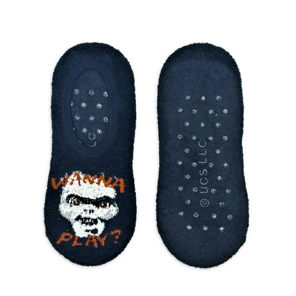 Chucky Women's Halloween Liner Socks with Grippers, 1-Pack, Size 4-10