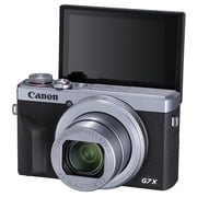 Canon PowerShot G7 X Mark III Digital Camera (Silver) + 64GB Memory, Case, GripSter Pod, and More (Essential Bundle) (International Version)