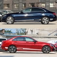 thumbnail image 4 of Pegatinas para coche, calcomanías para Mercedes Benz W205 W204 W203 W212 GLC CLA GLA AMG C180 C200 C300 C63 Coupe C43, accesorios de tuning, 4 of 5