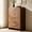 Dark Burl, variant on Vintagearth 5 Drawers Dresser for Bedroom, Curved 45.6" Tall FSC-certified Wood 1.18" Thick Board Dressers & Chests of Drawers for Living Room, Hallway, Entryway, Oak