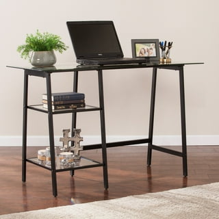 Walmart glass top desk online