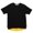 Black / Yellow, variant on Aloye Men's Black / Yellow Shirt Fabrics Short Sleeve Layered T-Shirt Graphic - L
