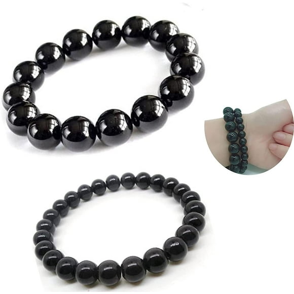 Tourmaline Crystal Bracelet For Women And Men2 Pack