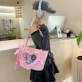 thumbnail image 2 of Yokua Bows Crossbody Bag School Bag Lovely Shoulder Bag Japanese Styles Itabag, 2 of 21