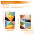 thumbnail image 6 of Yayeee Flameless Candles with Remote Flickering Battery Operated Multi Color Changing, Minimalist Triangles, 6 of 7
