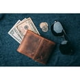 thumbnail image 6 of Men’s Leather Bifold Wallet with Velcro Key Holder Closure for Him, 6 of 6