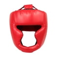 thumbnail image 1 of Casco de boxeo Equipo de protección Casco para Lucha Kickboxing Adulto rojo, 1 of 8