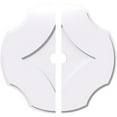 thumbnail image 2 of 32"OD x 1"ID x 11"C x 1"P Percival Architectural Grade PVC Contemporary Ceiling Medallion, Two Piece, 2 of 7
