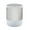 White, variant on Bath Bliss Smooth Matte Stainless Steel Rotating Lid Waste Bin in Black