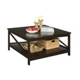 thumbnail image 3 of Convenience Concepts Oxford 36" Square Coffee Table, Espresso, 3 of 5