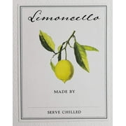 Limoncello Labels - Pack of 18. Size: 2 1/8" x 2 3/4"