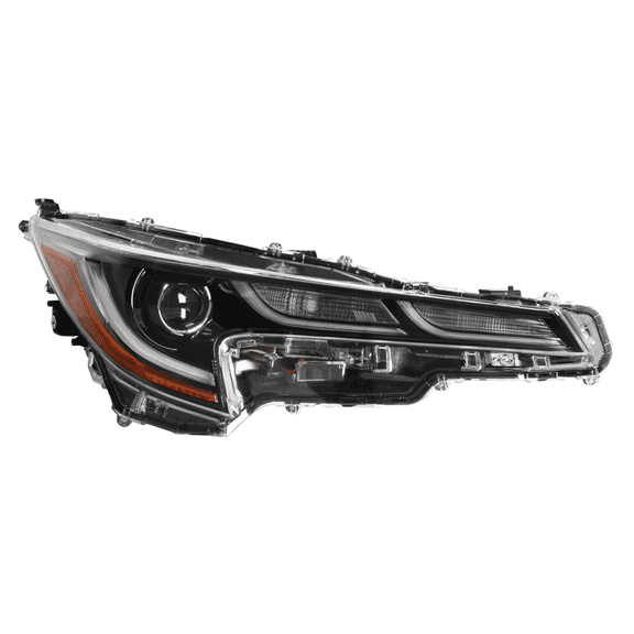 HOUGEET LED Headlight Assembly Fit for 2020-2022 Toyota Corolla L LE Headlamp Right Passenger Side