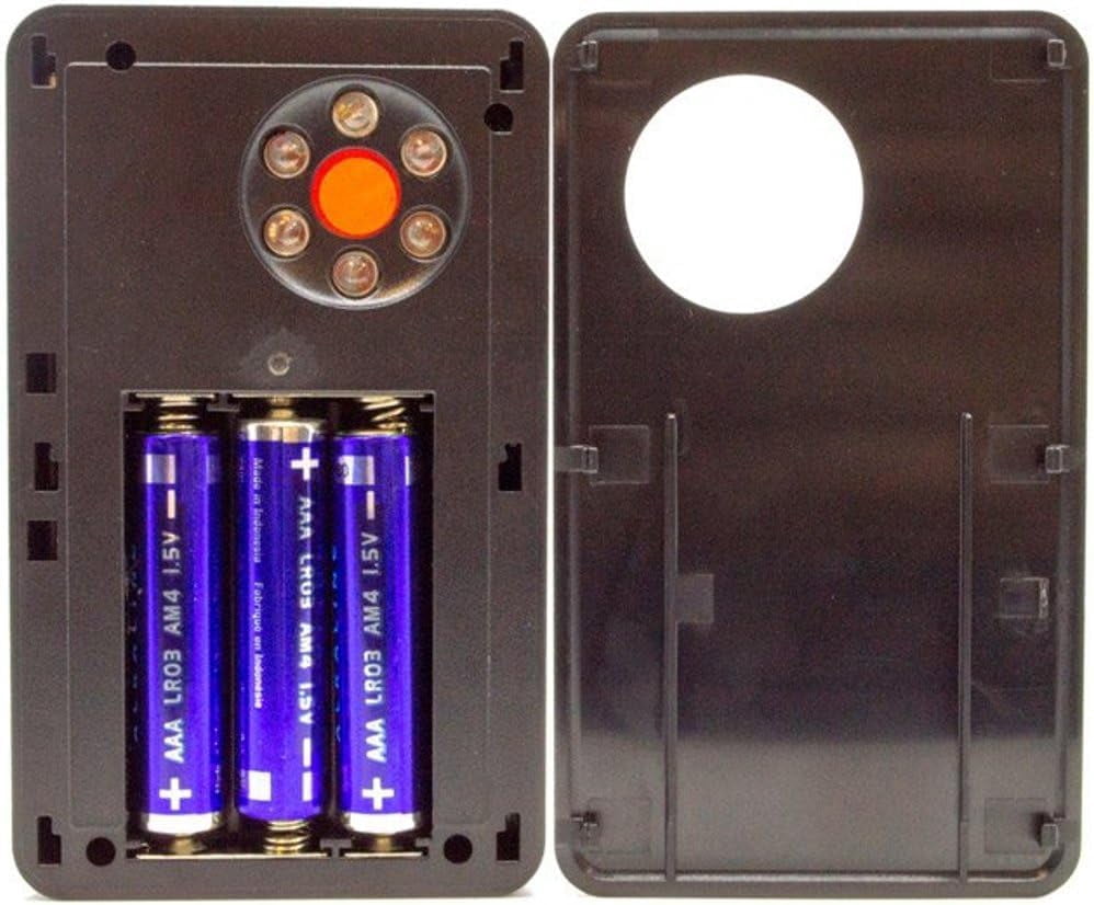 KJB RD-30 LawMate Pocket RF Detector, 3 Modes of Detections, Quickly Finds Hidden Cameras Using The Hidden Camrea Lens Finder, Can Detected Wired Cameras, Low and High Sensitivity