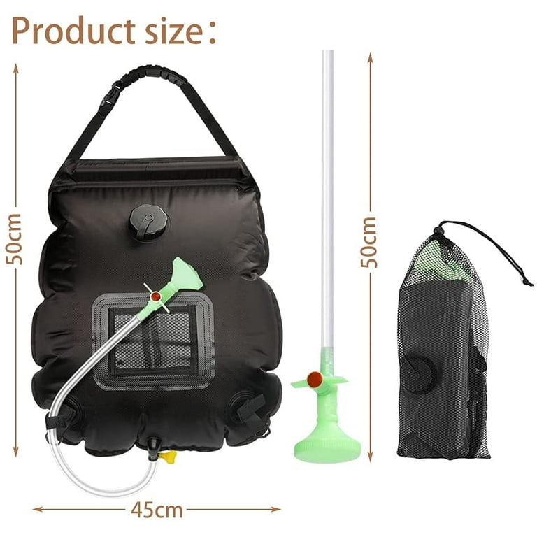 Camping shower bag hot sale walmart