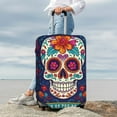 thumbnail image 7 of Gukieu Dead Day Party Print Suitcase Protective Cover, Elastic Zipper Buckle Suitcase Protective Cover, Suitable for Travel, Business Trip-Large, 7 of 7