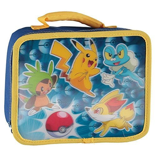 Pokemon 3D Graphic Insulated Lunchbox AND Water Bottle Back to School ...
