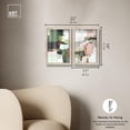 thumbnail image 5 of Silent Radiance Duo Shadowbox Print Blue Wall Decor by Art Remedy, Blonde Frame, 10 x 15, 5 of 6