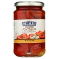 thumbnail image 2 of (2 pack) (12 Pack) Delallo Roasted Red Peppers with Garlic & Olive Oil, 12 oz, 2 of 9
