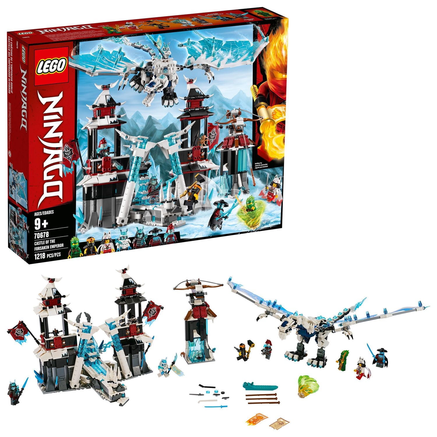 LEGO NINJAGO Castle of the Forsaken Emperor 70678 Ninja Toy