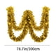 thumbnail image 3 of Christmas Tree Big Heart Decoration Colorful Strips Of Woolen Strips Wedding Pull Flowers Wedding Room Ribbon Venue Decoration Christmas Decoration, 3 of 6