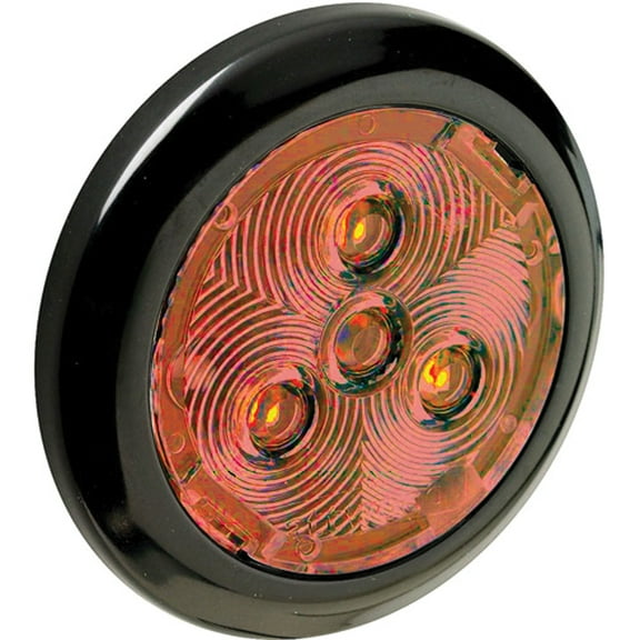 Attwood 6321B7 Round LED Interior & Exterior Light - Amber