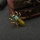 thumbnail image 3 of Qarigey Broche de seguridad esmaltado para chinches, estructura única de Metal, bonitos y exquisitos pines de insectos, pasador de pecho Vintage, Accesorios de disfraces Qarigey AP004711-00, 3 of 6