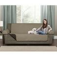thumbnail image 1 of MAINSTAYS Microfiber Reversible Sofa Pet Cover, 1 of 6