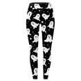 thumbnail image 5 of Womens Halloween Leggings Spooky Ghost Graphic Tights High Waisted Stretchy Funny Cute Yoga Leggings, 5 of 5