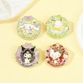 thumbnail image 4 of Sanrio-Alfileres bonitos de Hello Kitty, insignias Kuromi, broche Popular de Anime, alfileres de solapa de esmalte de dibujos animados para estudiantes, accesorios de mochila, regalos, 4 of 4