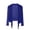 Dark Blue, variant on Xdegoge Swimsuit Cover Ups for Women Open Front Cropped Cardigan Sheer Chiffon Long Sleeve Bolero Shrug Lightweight Beachwear Tops