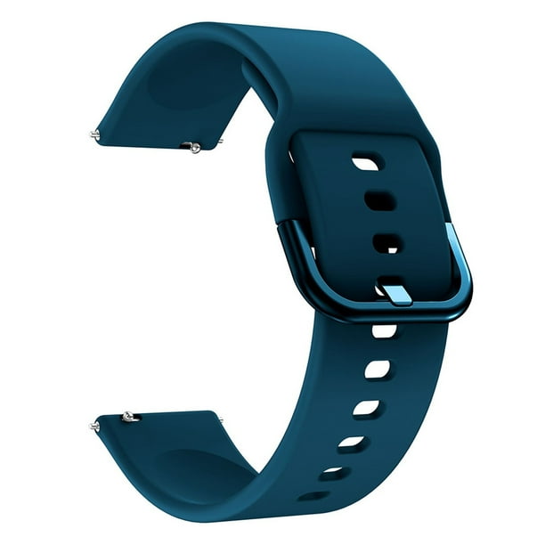 Correa de muñeca de repuesto para Galaxy Watch3 41mm | Correa deportiva de silicona suave | Ajustable 130-205mm | 20mm de ancho | Pulsera cómoda y transpirable para hombres y mujeres | Compatible