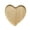 Beige L, variant on Beige S Heart-Shaped Solid Wood Snack Nut Tray 1Pc Wooden Serving Platter 5.12X4.92X0.67 Inches For Fruit Dessert Candy Romantic Date Night Decoration Coffee Table Bedroom Home Decor