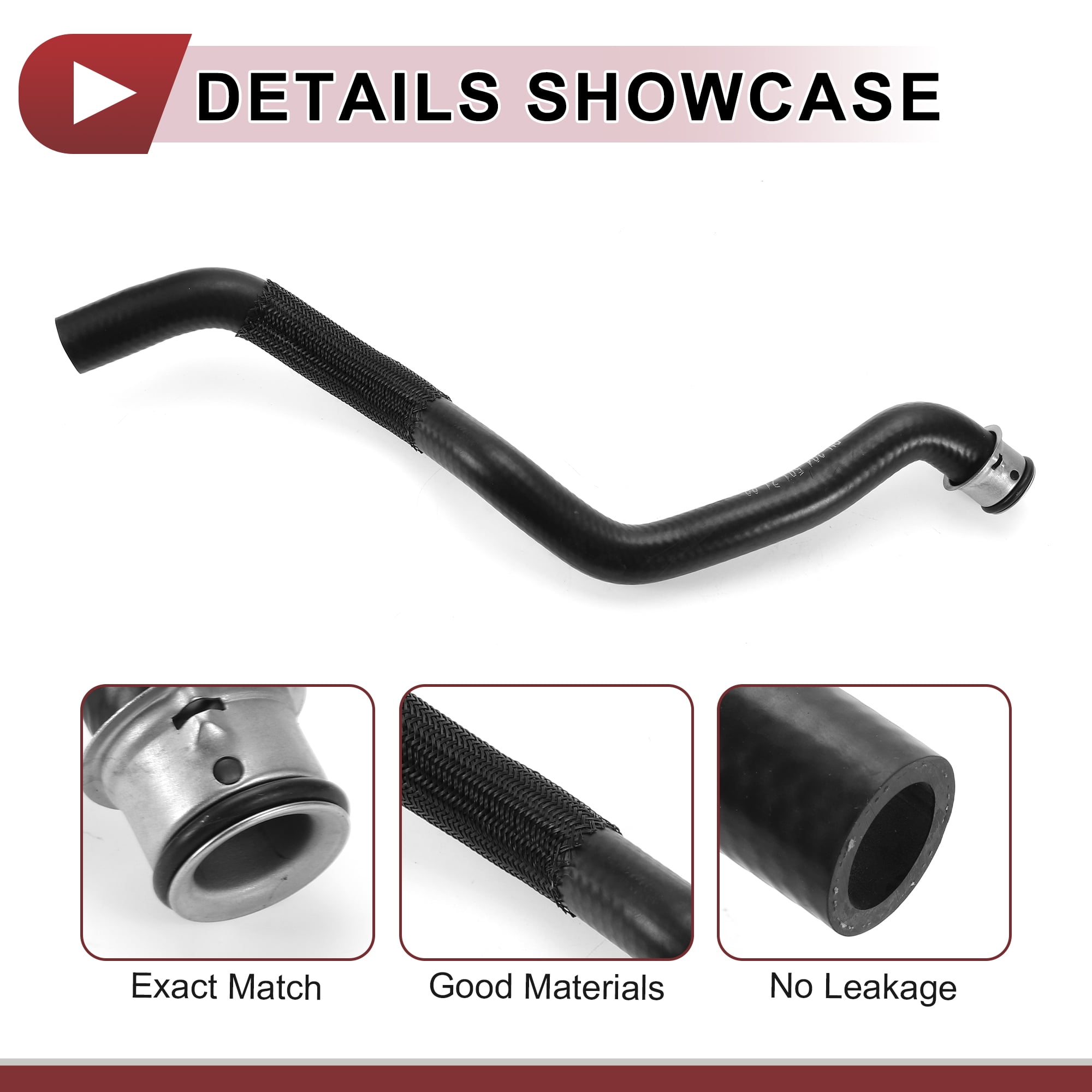 Unique Bargains Useful  Expansion Tank Radiator Hose for Mercedes C230 C250 C300 E350