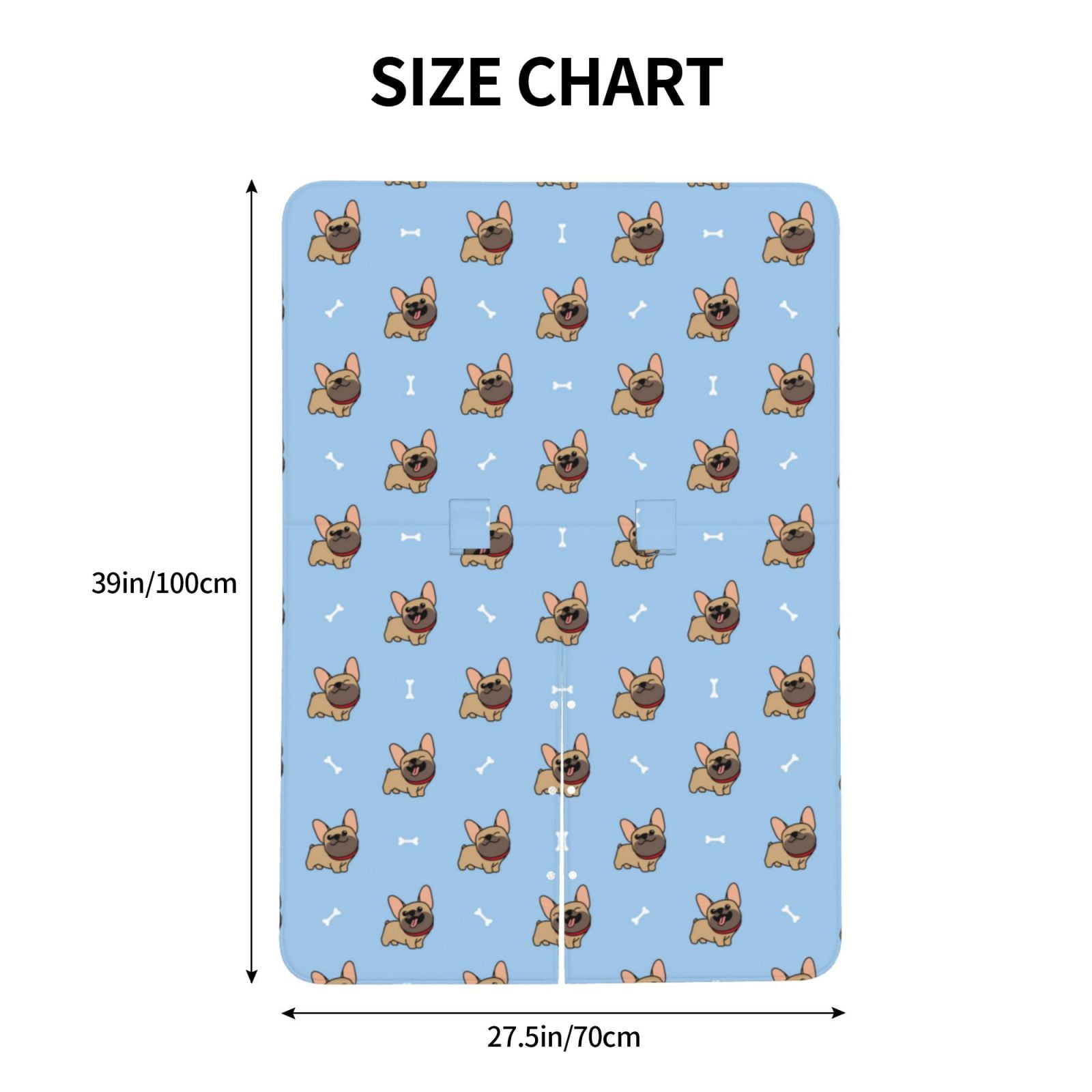 Naloa Brown French Bulldog Baby Car Seat Cover, Breathable Baby Carrier Cover, Multiuse Baby Carrier Cover & Nursing Breastfeeding Cover