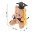 thumbnail image 2 of OULII 16Set Congrats Grad Stuffed Toy Graduation Themed Bears For Graduation Ceremony And Decor, 2 of 8