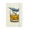 thumbnail image 1 of Bière Tasse Iceberg Baleine Art Déco Mode Cahier Officiel Tissu Couverture Rigide Journal Journal Journal, 1 of 3