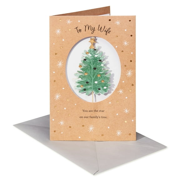 American Greetings Christmas Card for Wife (Our Life Together)