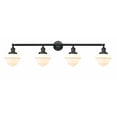 thumbnail image 1 of Innovations 215-BK-G531-LED Small Oxford 4 Light Bath Vanity Light part of the Franklin Restoration Collection, Matte Black, 1 of 1